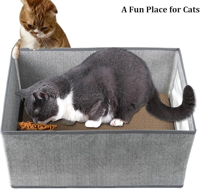 Kichwit Large Cat Scratching Pads, Reversible Cat Scratching Board, 16.5" x - Image 6