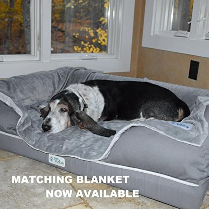 PetFusion Ultimate Dog Bed, Orthopedic Memory Foam, Medium Firmness Pillow - Image 6