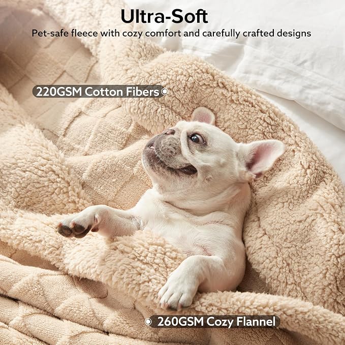 GASUR Waterproof Dog Blankets for Small Dogs, Dog Blanket for Couch Bed - Image 4