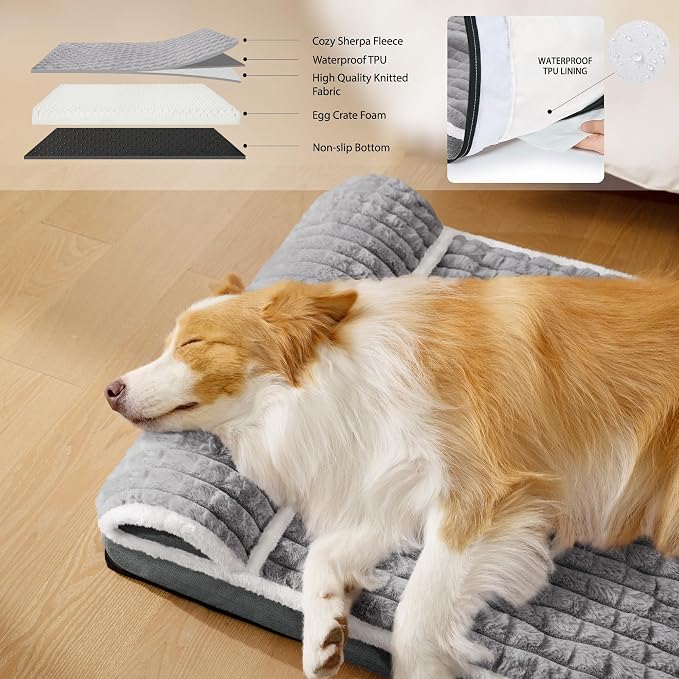 Orthopedic XL Dog Bed Large Sized Dog - Image 3