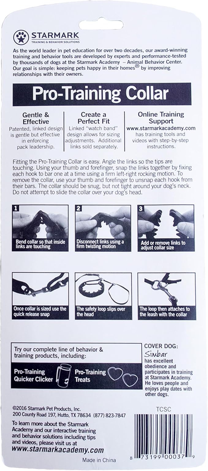 Starmark Pro-Training Dog Collar Small - Image 3
