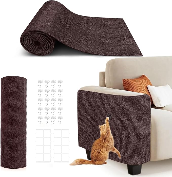 78.7"X15.8" Self-Adhesive Cat Scratching Mat by Unknown