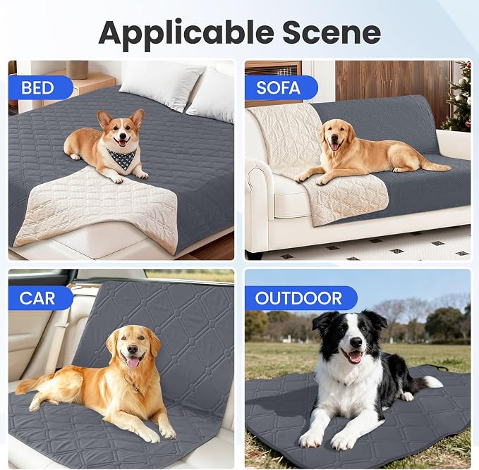 Waterproof Dog Bed Cover, Non-Slip Dog Blanket - Image 5