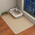 HCY&WLD Cat Litter Mat, 45x26/35x24/30x22/24x18 Inch Double Layer Cat Litter by HCY%26WLD