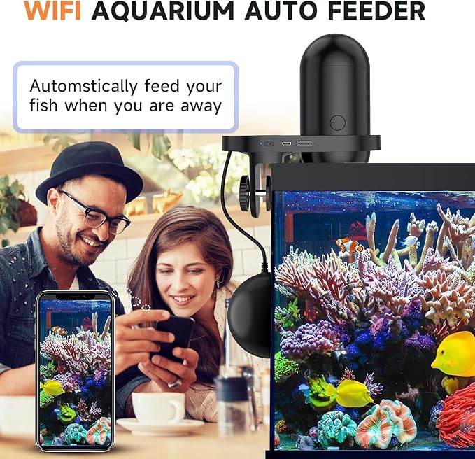 hygger WiFi Automatic Fish Feeder - Image 2