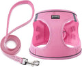 BOOMIBOO Dog Harness with Leash Set, No Pull Adjustable Reflective Step-in by BOOMIBOO