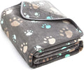Allisandro Super Soft and Premium Fuzzy Flannel Fleece Pet Dog Blanket by ALLISANDRO