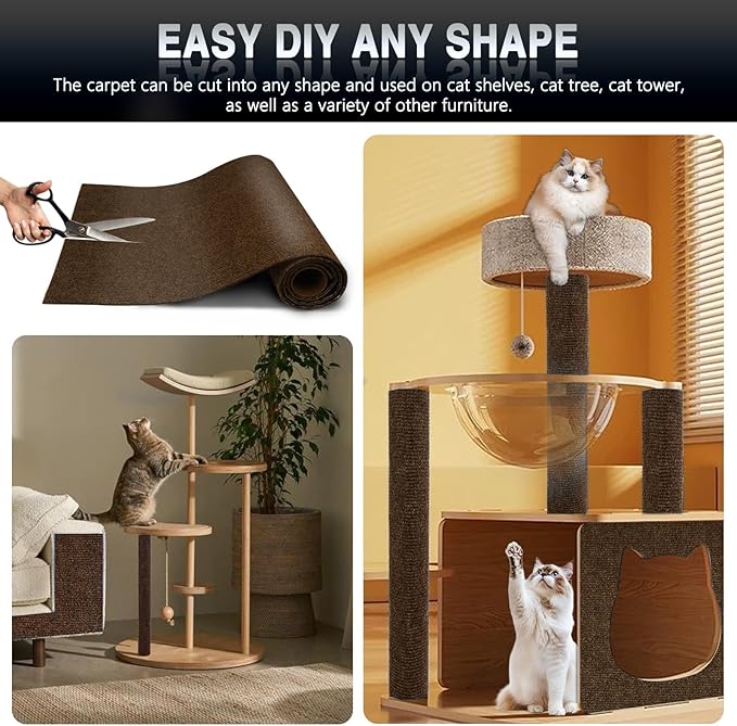 2Pack Total 78.7"x15.8" Cat Scratch Mat - Image 6