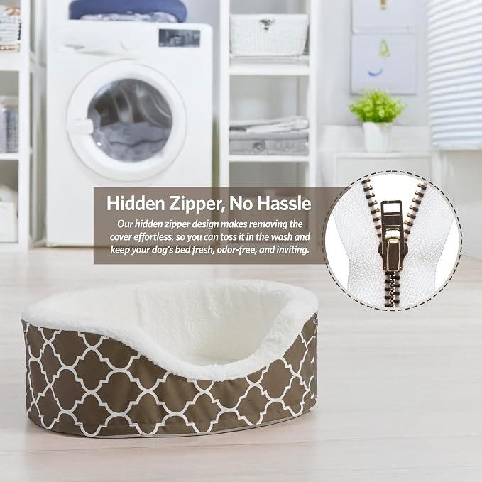 MidWest Homes for Pets Orthoperdic Egg-Crate Nesting Pet Bed w/Teflon Fabric - Image 4
