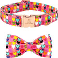 Lionheart glory Valentine's Dog Collar, Dog Collars by LionheartGlory