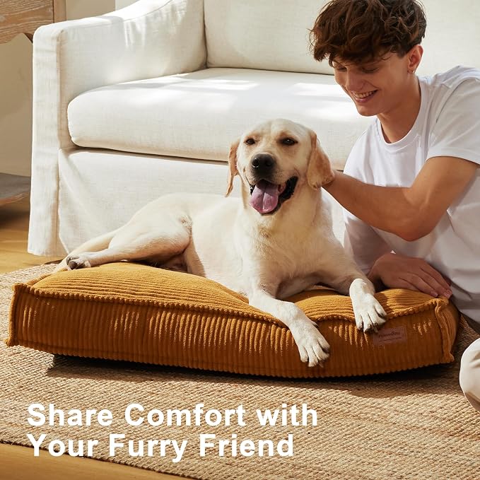 FUKUMARU 5.5-Inch Thick Dog Bed Mat, Washable Cat Bed - Image 5