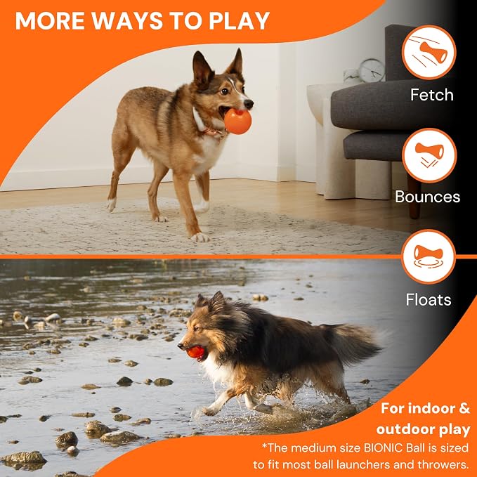 BIONIC Ball Dog Toy, Medium - Image 7