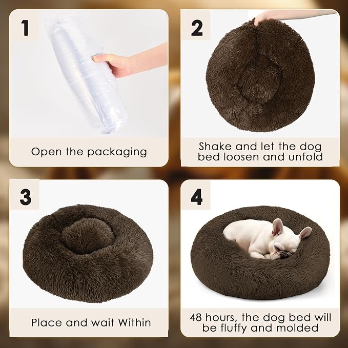 Hoewina Dog & Cat Bed, 20in Cat Beds - Image 6