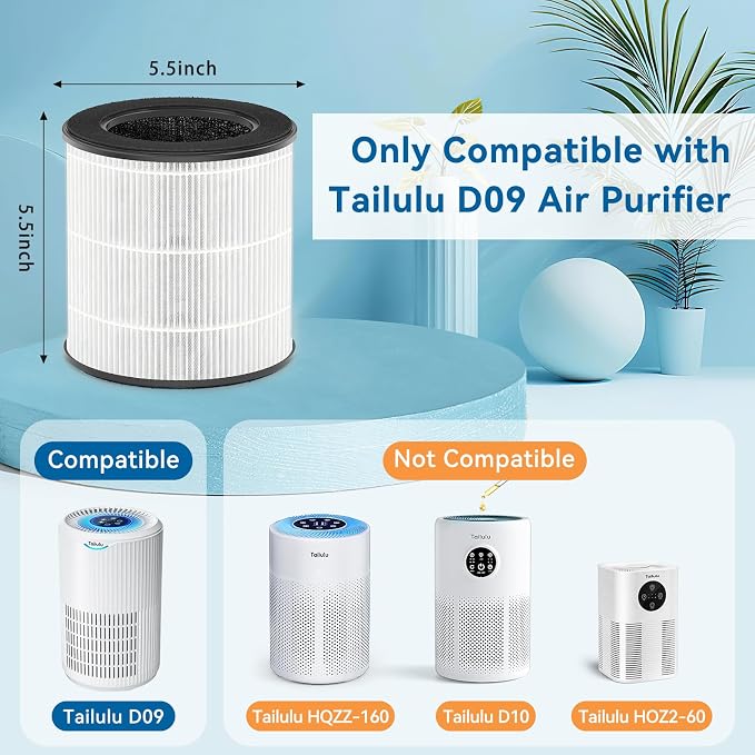 Tailulu Air Purifier Replacement Filter - Image 2