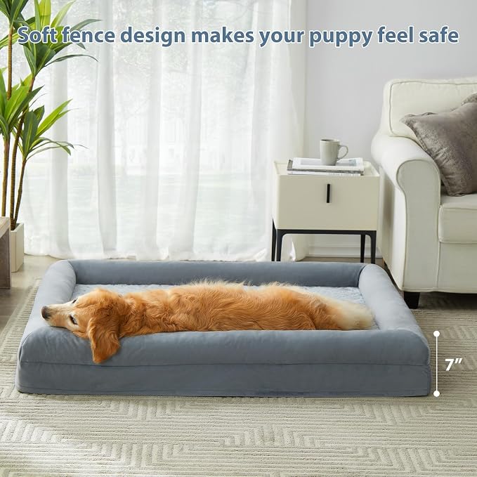 WNPETHOME XL Extra Large Dog Bed, Washable Dog Couch - Image 6