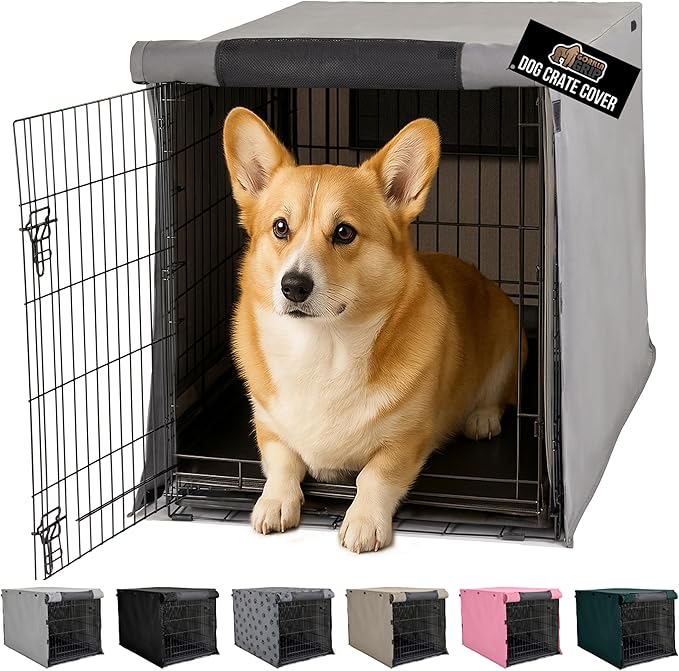 GORILLA GRIP Dog Crate Covers Compatible by GorillaGrip
