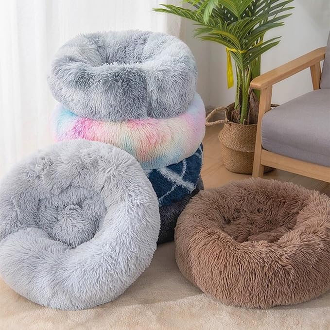 Nisrada Dog Bed for Small Medium Large Dogs, 24 inch Calming Dogs Bed, - Image 6