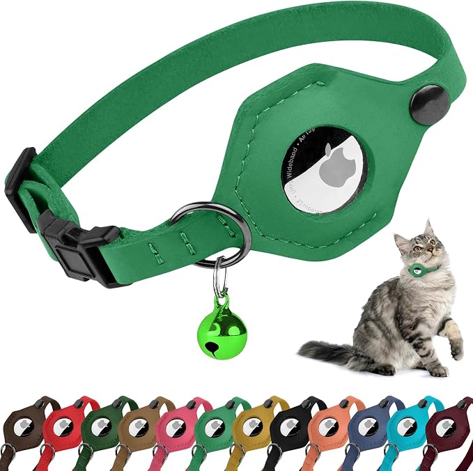 Breakaway Airtag Cat Collar by BUDKAS