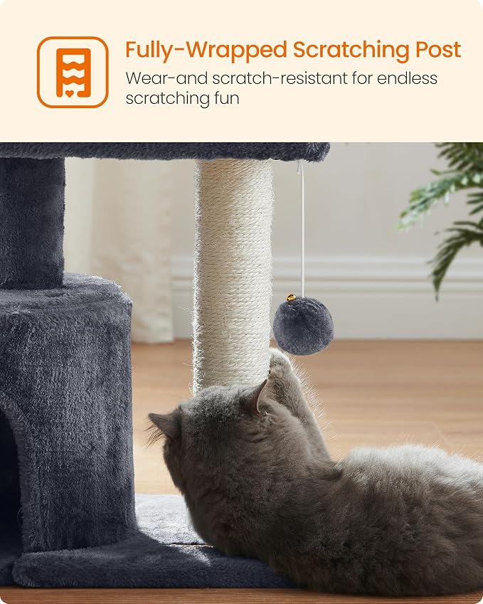 Feandrea Cat Tree, Small Cat Tower - Image 6