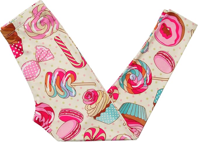 Girl Unicorn Leggings Kid Rainbow Print Legging Tights Trousers Slim Long Pants - Image 4