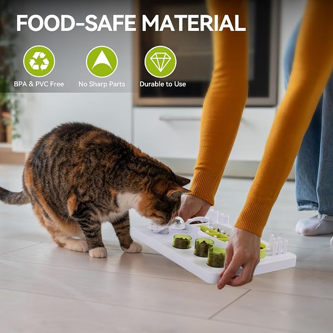 ALL FOR PAWS Interactive Cat Puzzle Feeder - Image 6