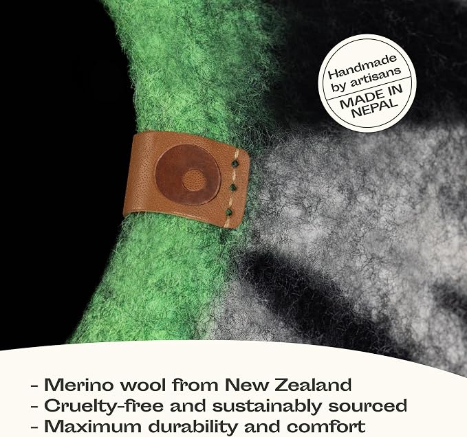 MEOWFIA Cat Cave – Premium Felt Cat Bed - Image 3