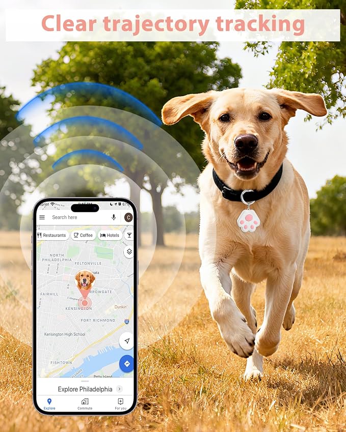 Pet GPS Tracker for Dog and Cat: Dogs and Cats Small Tracking Tag for Android - Image 4