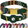 AirTag Dog Collar for Small Medium Large Breed by BUDKAS