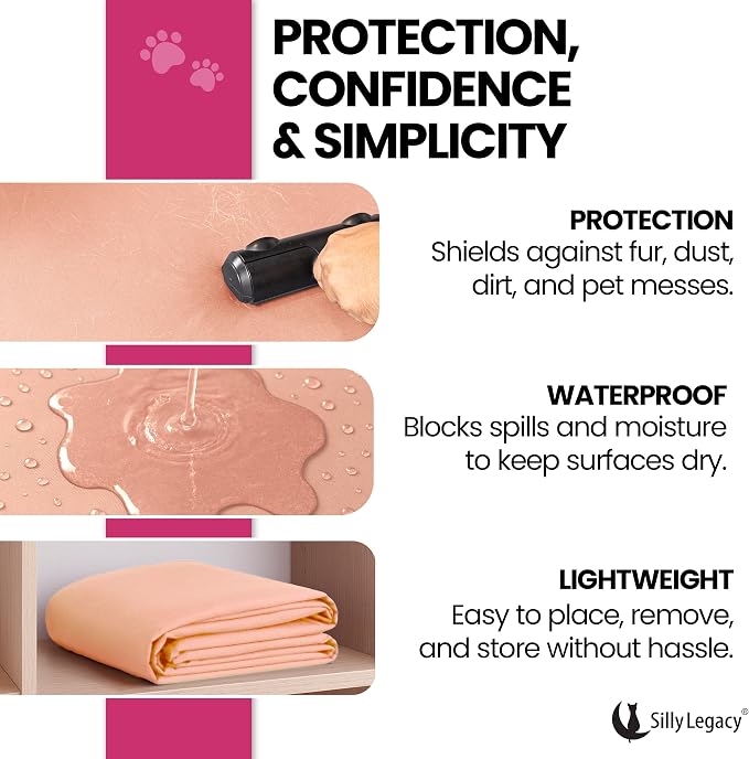 SILLY LEGACY Thin Reversible Waterproof Protective Cover or Liner - Image 4