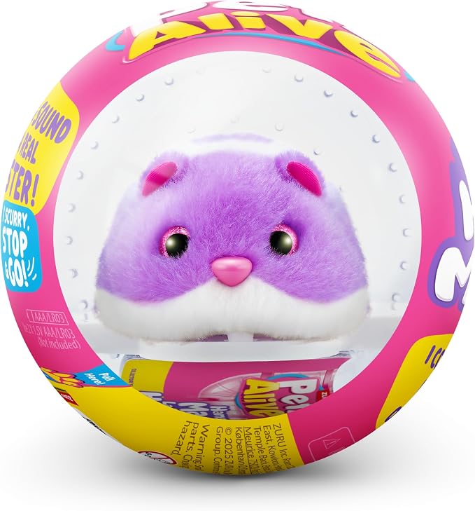 Pets Alive Hamstermania by ZURU Hamster, Electronic Pet, 20+ Sounds Interactive - Image 2