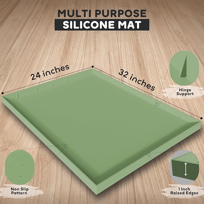 32x24x1” XL Dog Food Mat - Image 2