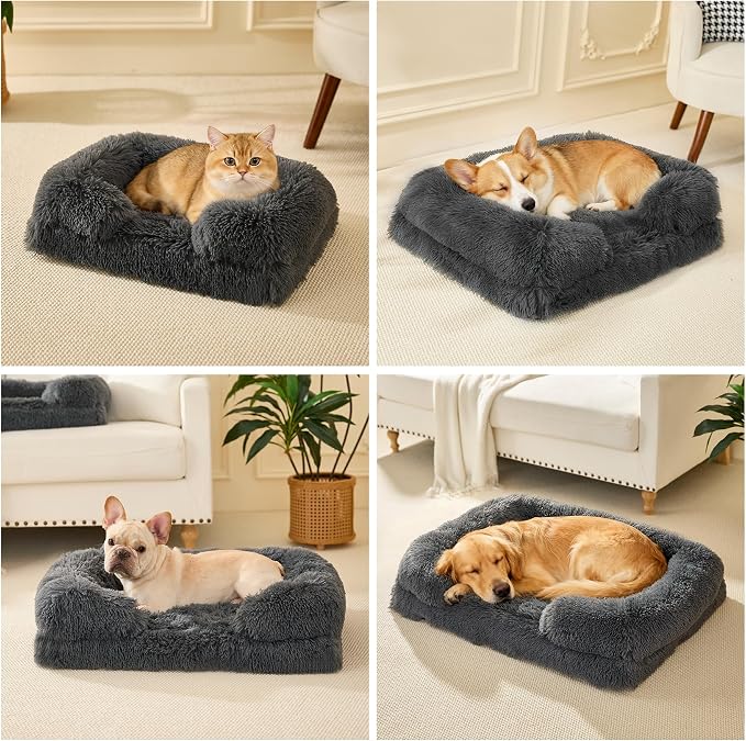 Orthopedic Dog Bed for Medium Dogs of Comfortable Memory Foam Pet Bed - Image 4