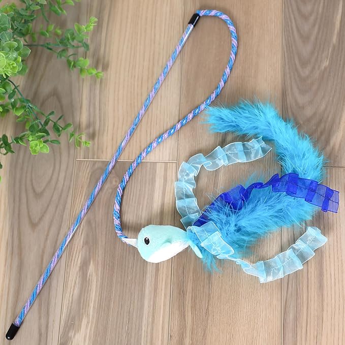 Nifty Narwhal Wand Cat Toy - Image 6