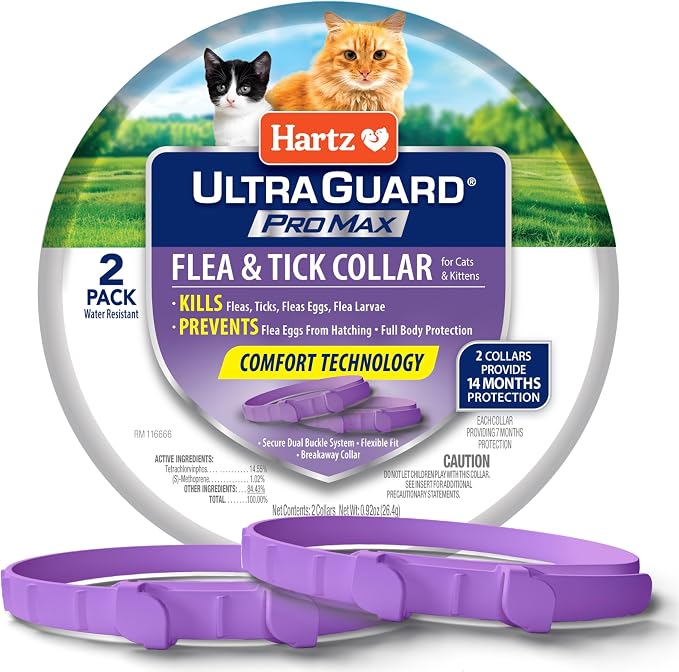 Hartz UltraGuard ProMax Flea & Tick Collar by Hartz