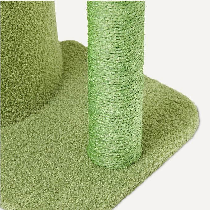 Amazon Basics Cactus Cat Tree for Indoors Cats& Kittens, Scratching Post - Image 4