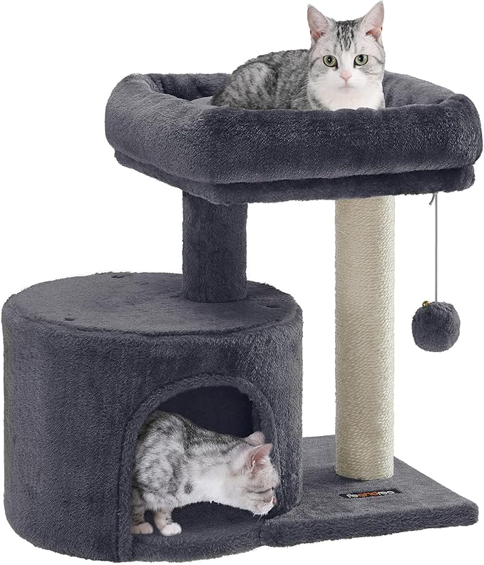 Feandrea Cat Tree, Small Cat Tower by FeandreabySONGMICSHOME