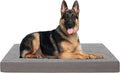 Jumbo Dog Bed for Large Dogs, Orthopedic Memory Foam Pet Bed, Washable Dog by ABETTERLIFEWITHPET