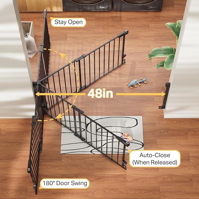Cumbor Expandable 31.6-48" Baby Gate - Image 6