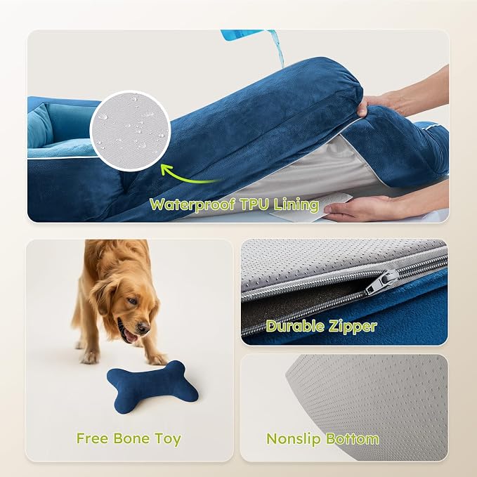 Extra Large Dog Bed, Orthopedic Dog Bed - Image 7