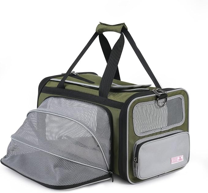 Pawaii Pet Carrier, TSA Airline Approved Cat Carrier, Soft Sided Collapsible by Pawaii