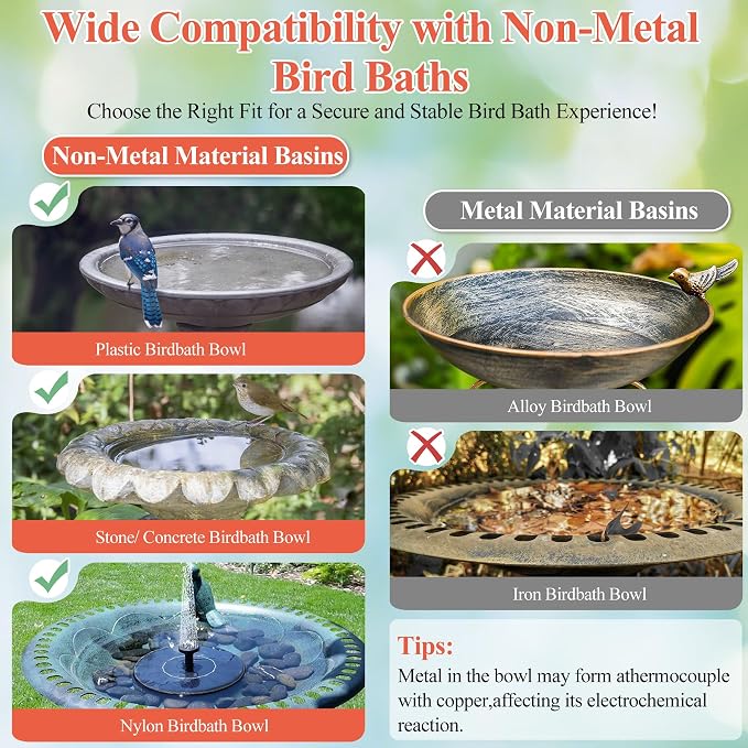 Bird Bath Copper Disk, Premium 99.99% Pure Copper, Less Cleaning Frequency - Image 5