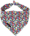 ARING PET Floral Dog Bandana, Spring Summer Colorful Flower Girl Pet Bandana by ARINGPET