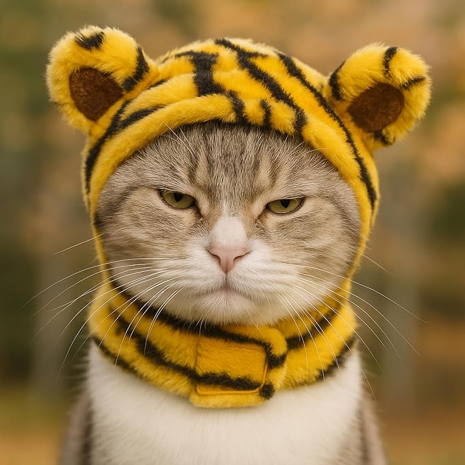 3pcs Cute Cats Hat Costumes Outfit - Image 4