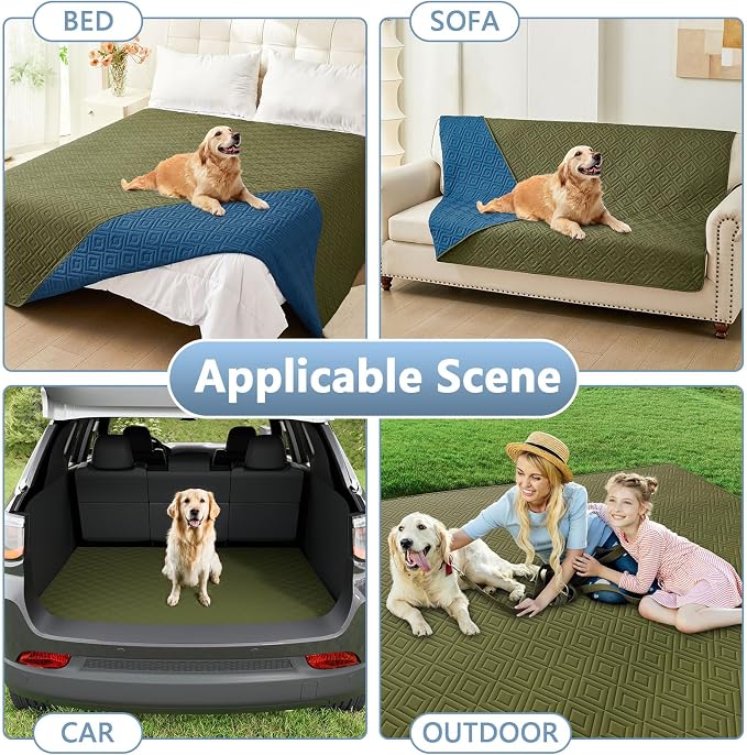 hyha Waterproof Dog Blanket, Soft Dog Bed Cover Pet Blankets, Waterproof Sofa - Image 6