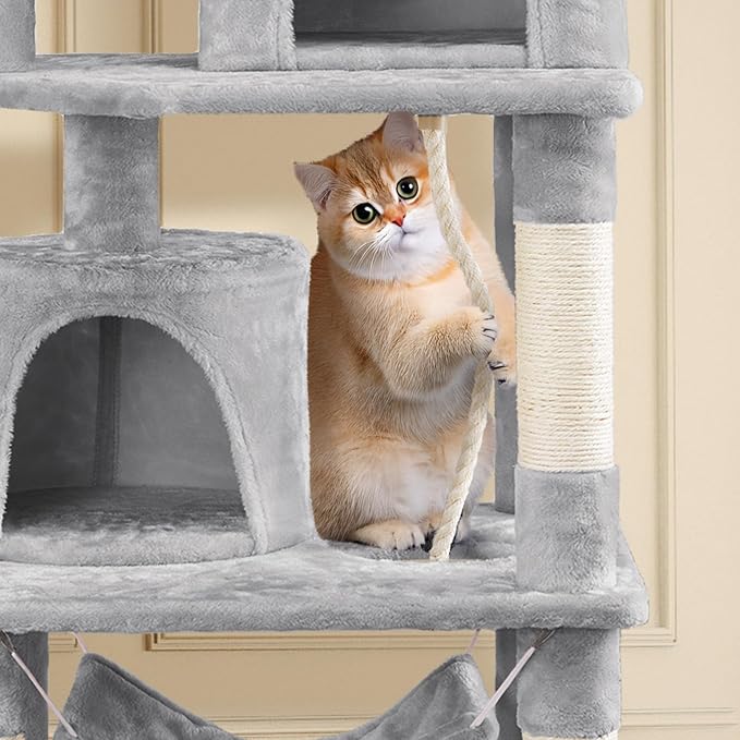 Topeakmart 62.2 inches Cat Tree - Image 5