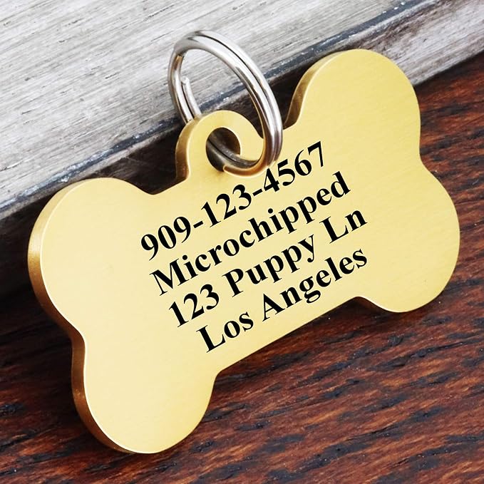 Ultra Joys Custom Personalized Pet ID Tag - Image 4