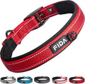 Fida Heavy Duty Dog Collar, Ultra Comfortable Soft Neoprene Padded, Adjustable by Fida