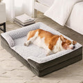 Orthopedic Dog Bed for Medium Dogs, Egg Crate Foam Bed for Medium Dogs by LEXTRO
