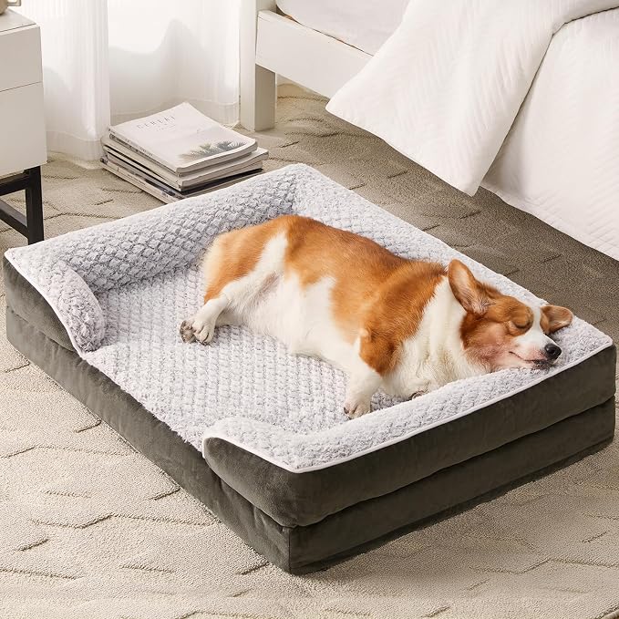 Orthopedic Dog Bed for Medium Dogs, Egg Crate Foam Bed for Medium Dogs - Image 8