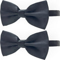 Black Bow Tie for Dogs, KOOLMOX Adjustable Dog Bow Tie Collar for Medium and by Koolmox